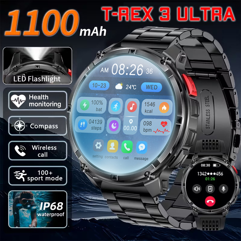Compass Lensatic - New T-Rex3 Ultra 1100mAh Battery Smart