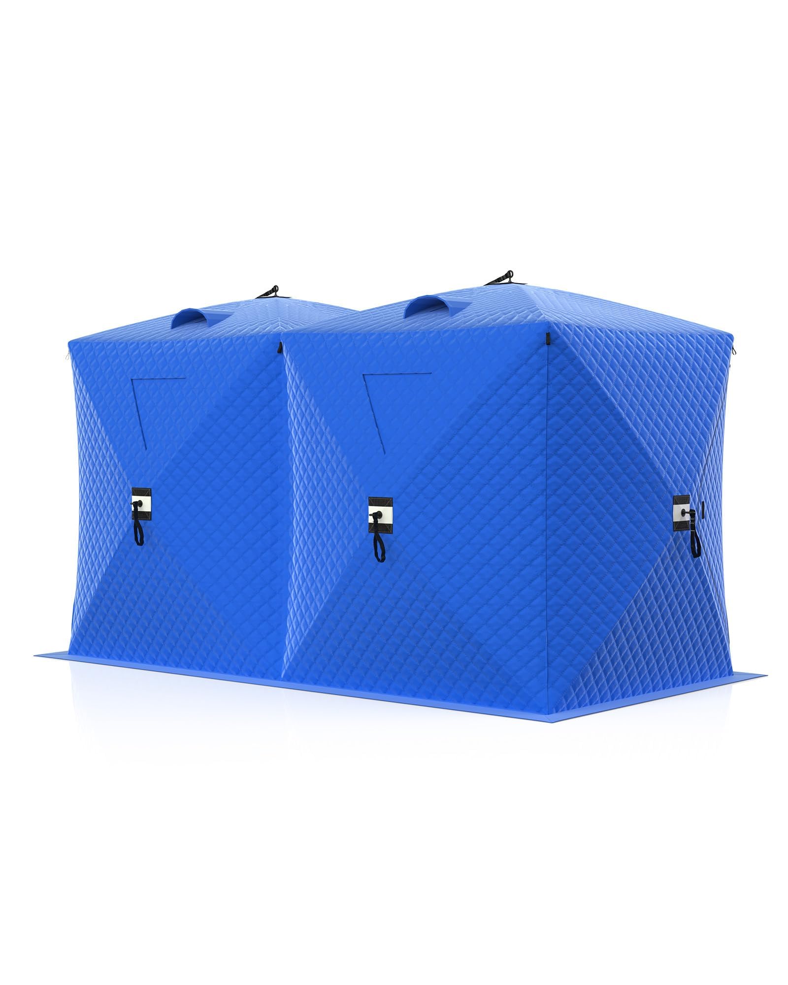 Emergency Mylar Tent - Pop-Up Ice Fishing Tent Hub-Style Shelter