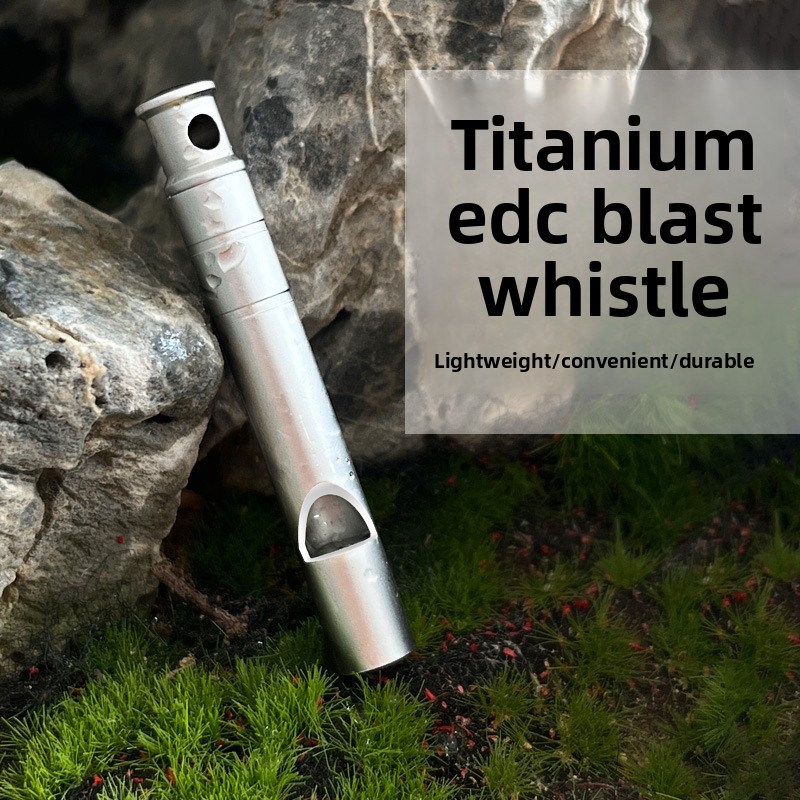 Emergency Whistle Loud - Titanium Alloy Survival Whistle Loud Emergency
