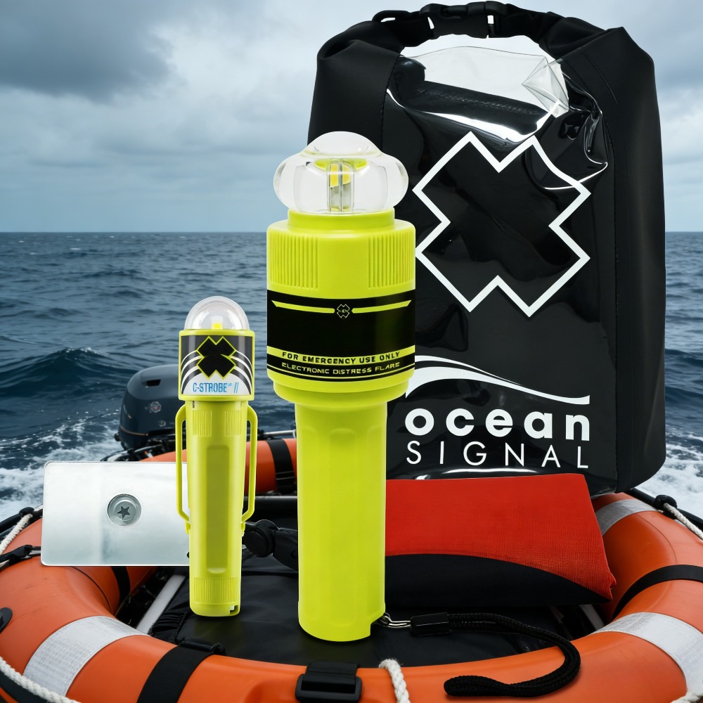 Signal Flare Kit - Marine Electronic Flare Safety Kit USCG