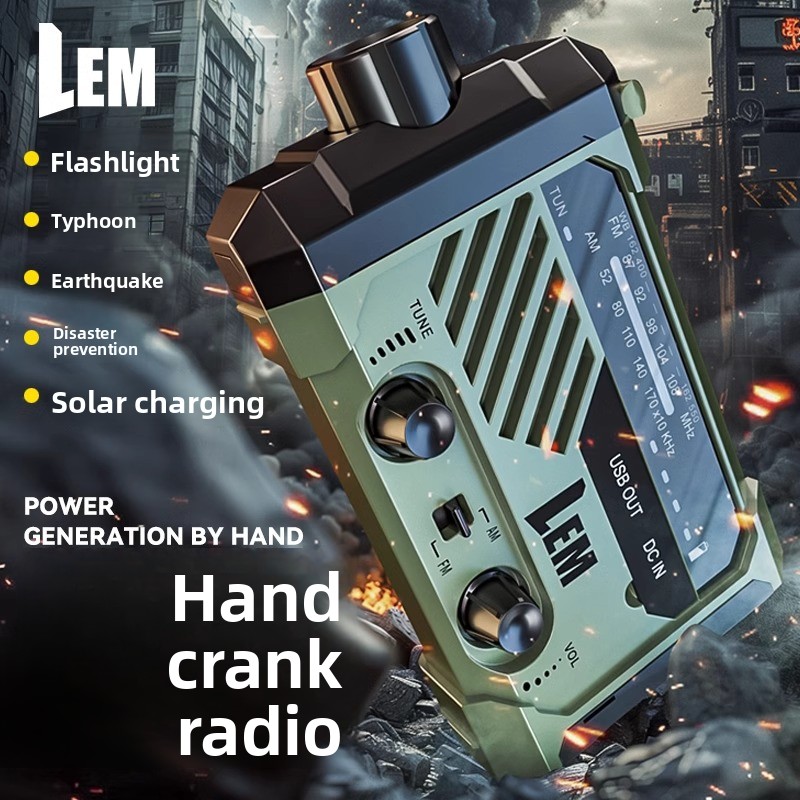 Survival Radio-Emergency Hand  - огляд і ціна Solar Emergency Charger