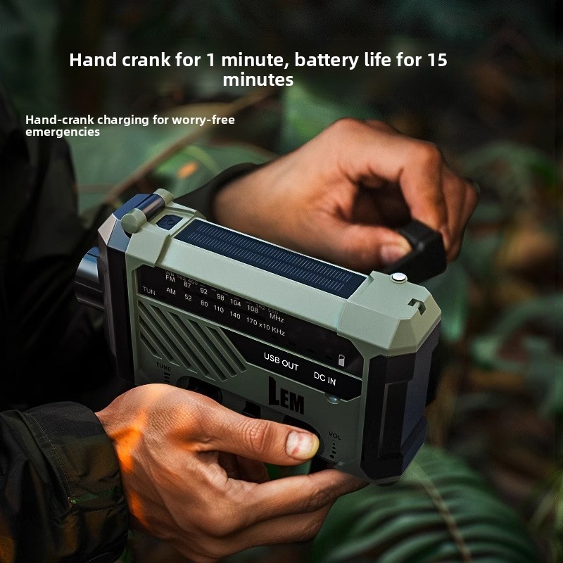 Survival Radio-Emergency Hand  - огляд і ціна Solar Emergency Charger