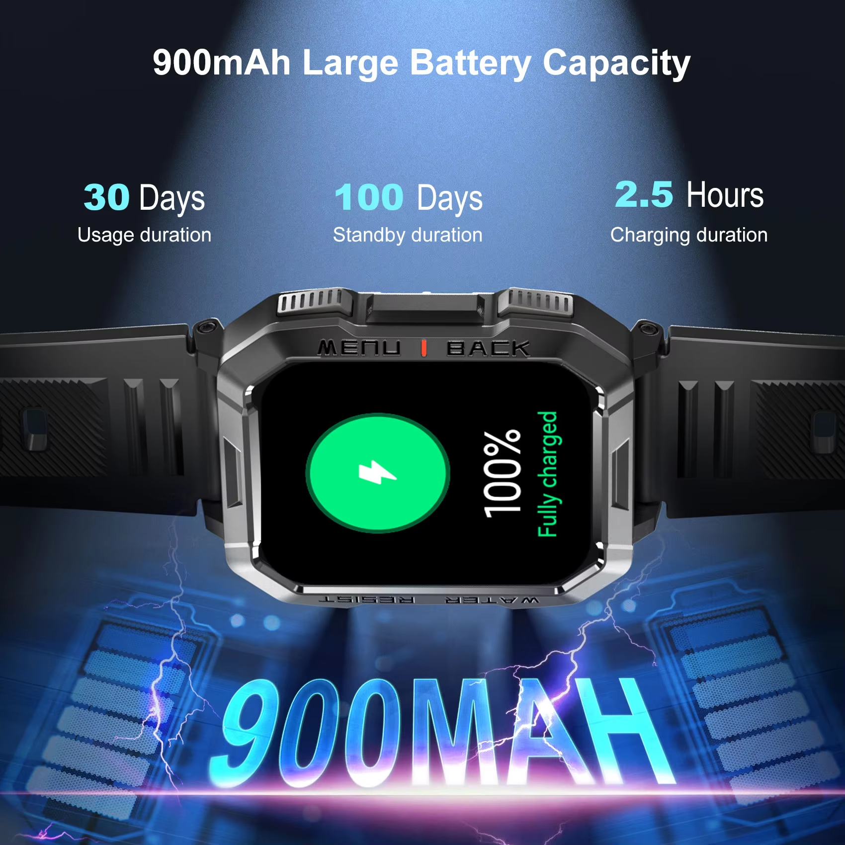 Blackview W60 Waterproof Smart - огляд і ціна Compass Lensatic