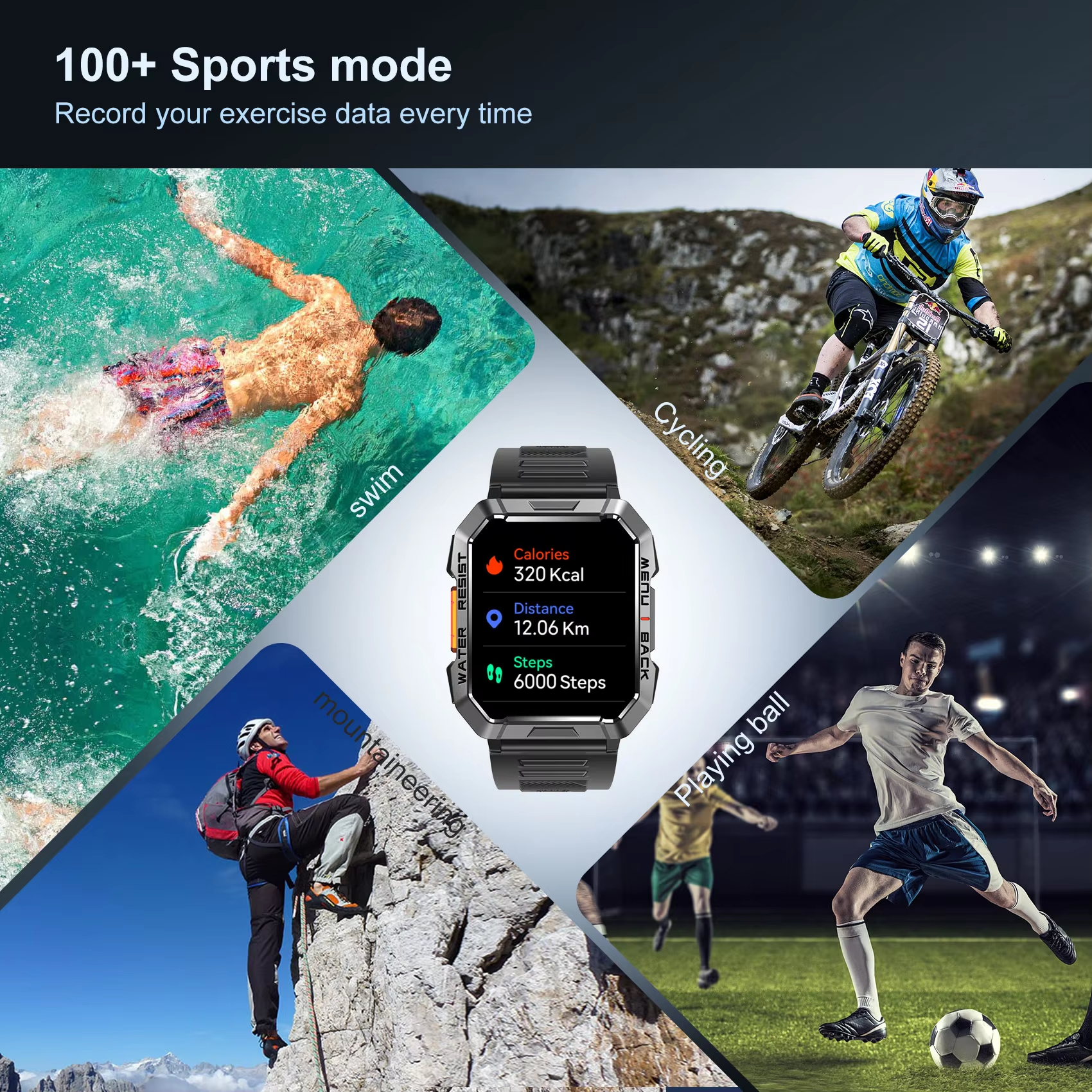 Blackview W60 Waterproof Smart - огляд і ціна Compass Lensatic