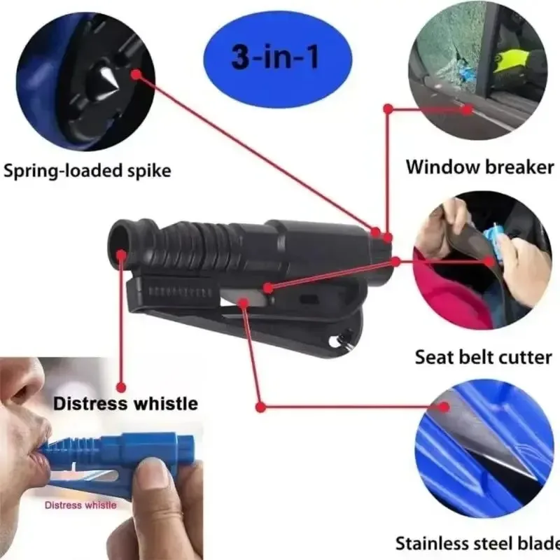 1pc Mini Safety Hammer Keychai - огляд і ціна Rescue Rope Throw