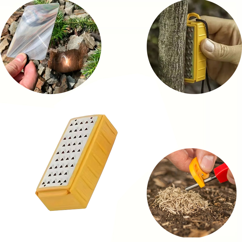 Outdoor Magnifying Glass Card  - огляд і ціна Fire Starting Kit