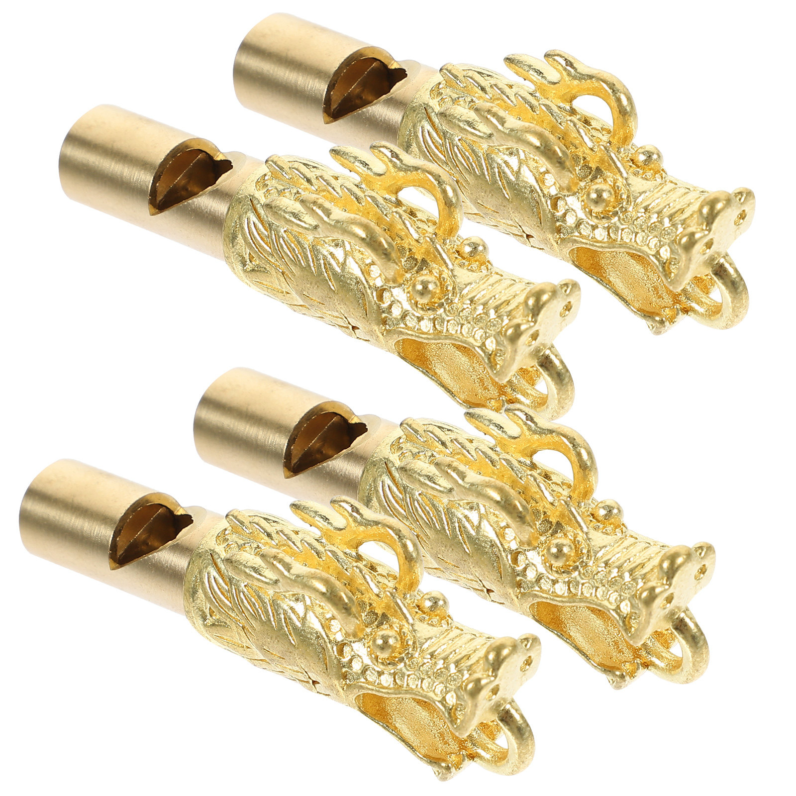 4Pcs Brass Animal Head Whistle - огляд і ціна Emergency Whistle Loud