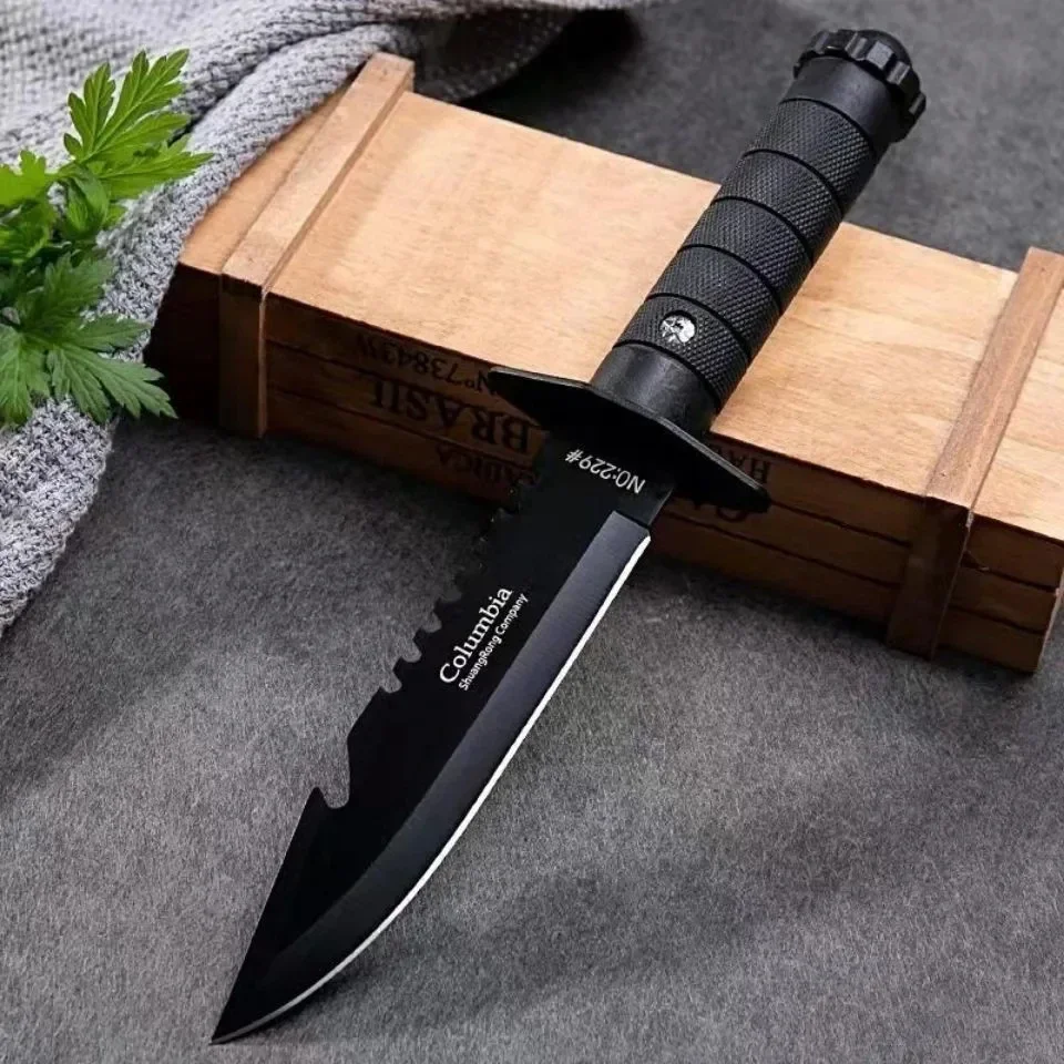 7CR17MOV Camping Outdoor Strai - огляд і ціна Bushcraft Knife Fixed