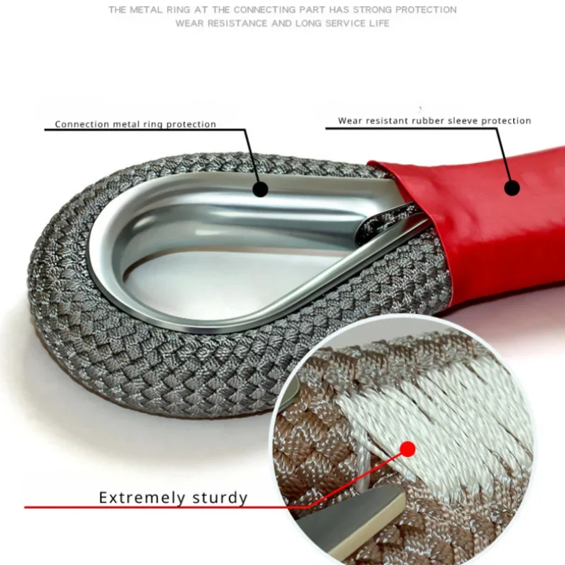 New Car Towing Rope Off-road V - огляд і ціна Rescue Rope Throw