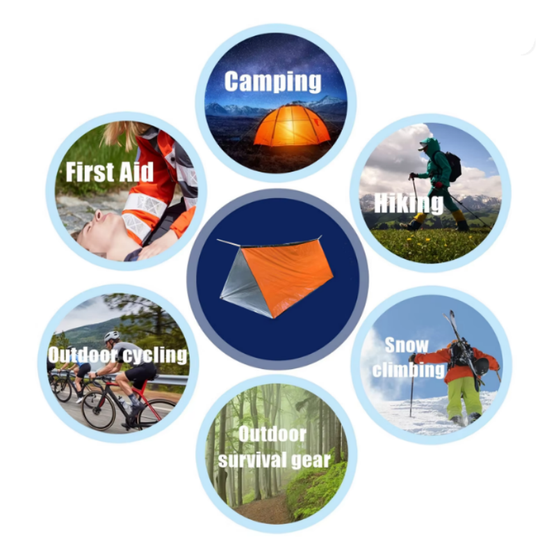 2 Person Reusable Mylar Tube E - огляд і ціна Emergency Mylar Tent