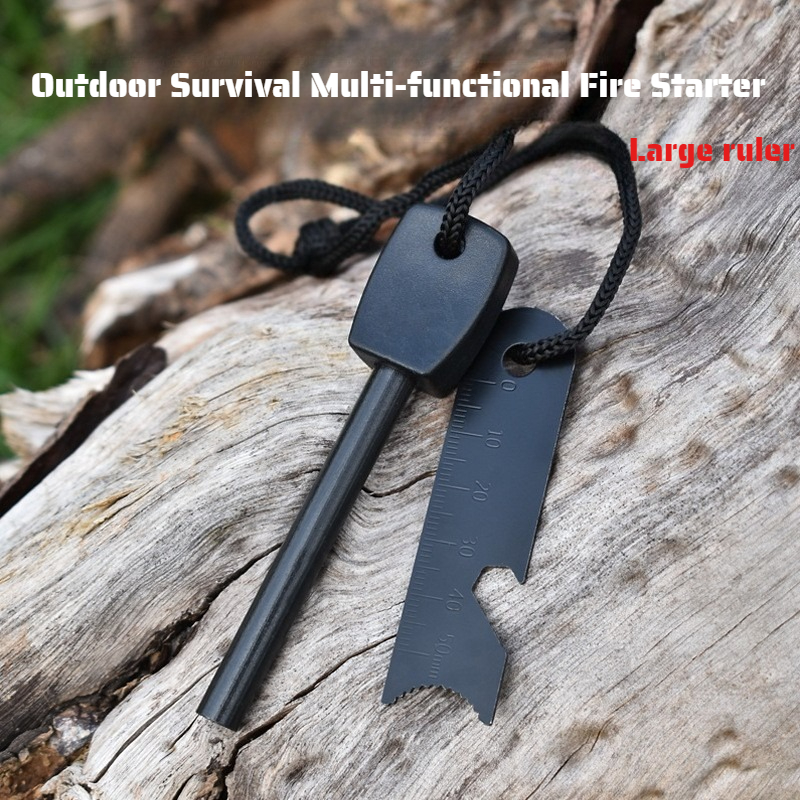 Multi-Function Wooden Handle M - огляд і ціна Magnesium Fire Starter