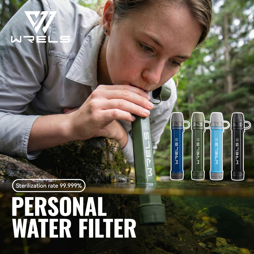 WRELS Outdoor Portable Water P - огляд і ціна Water Purification Straw