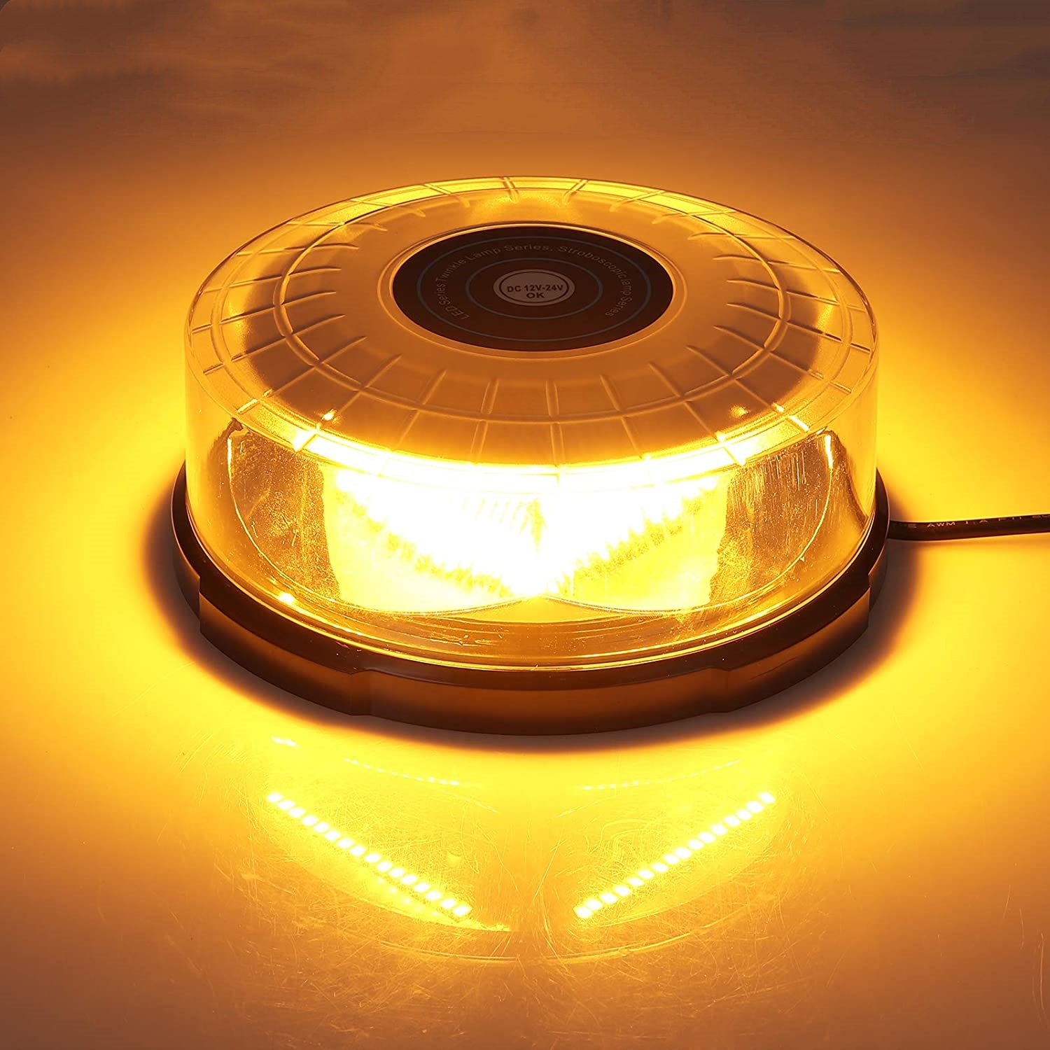 Yellow 24 LED Car Roof Ceiling - огляд і ціна Sos Light Strobe
