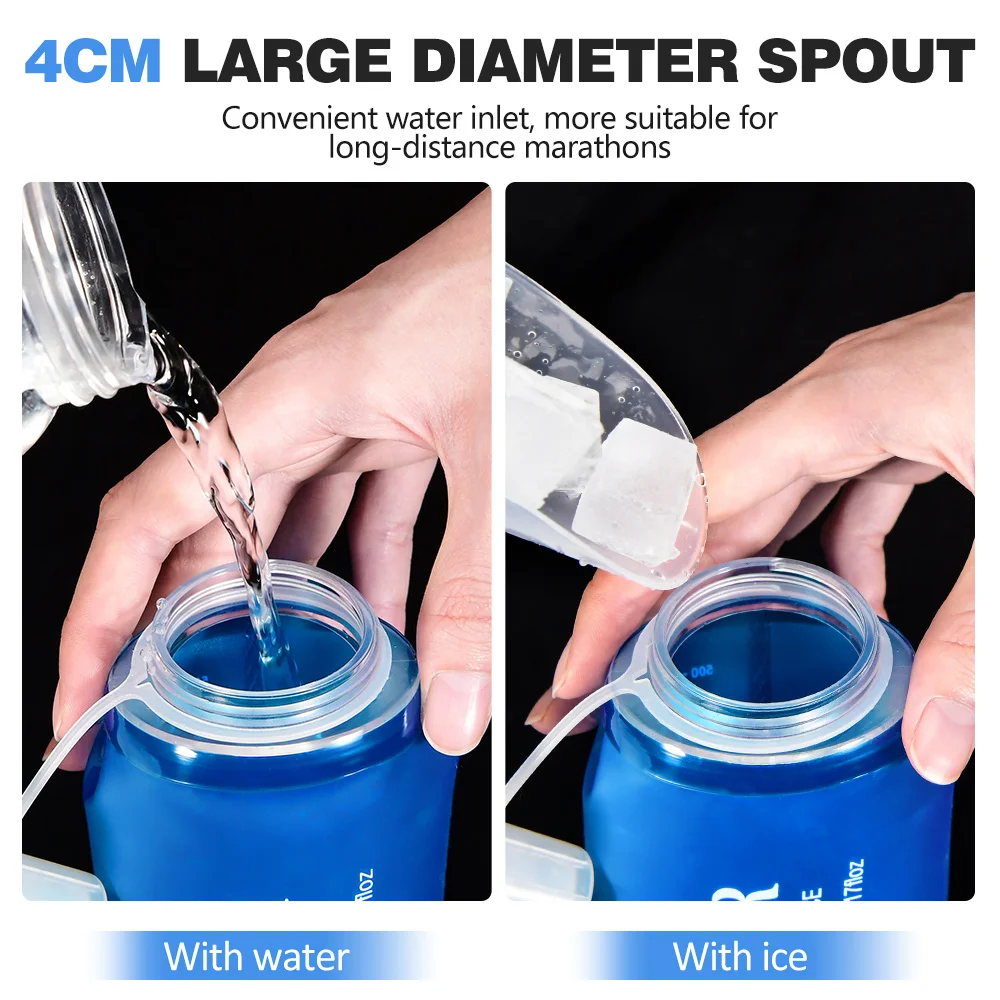 NEWBOLER 300/500ML Water Bottl - огляд і ціна Water Bag Collapsible
