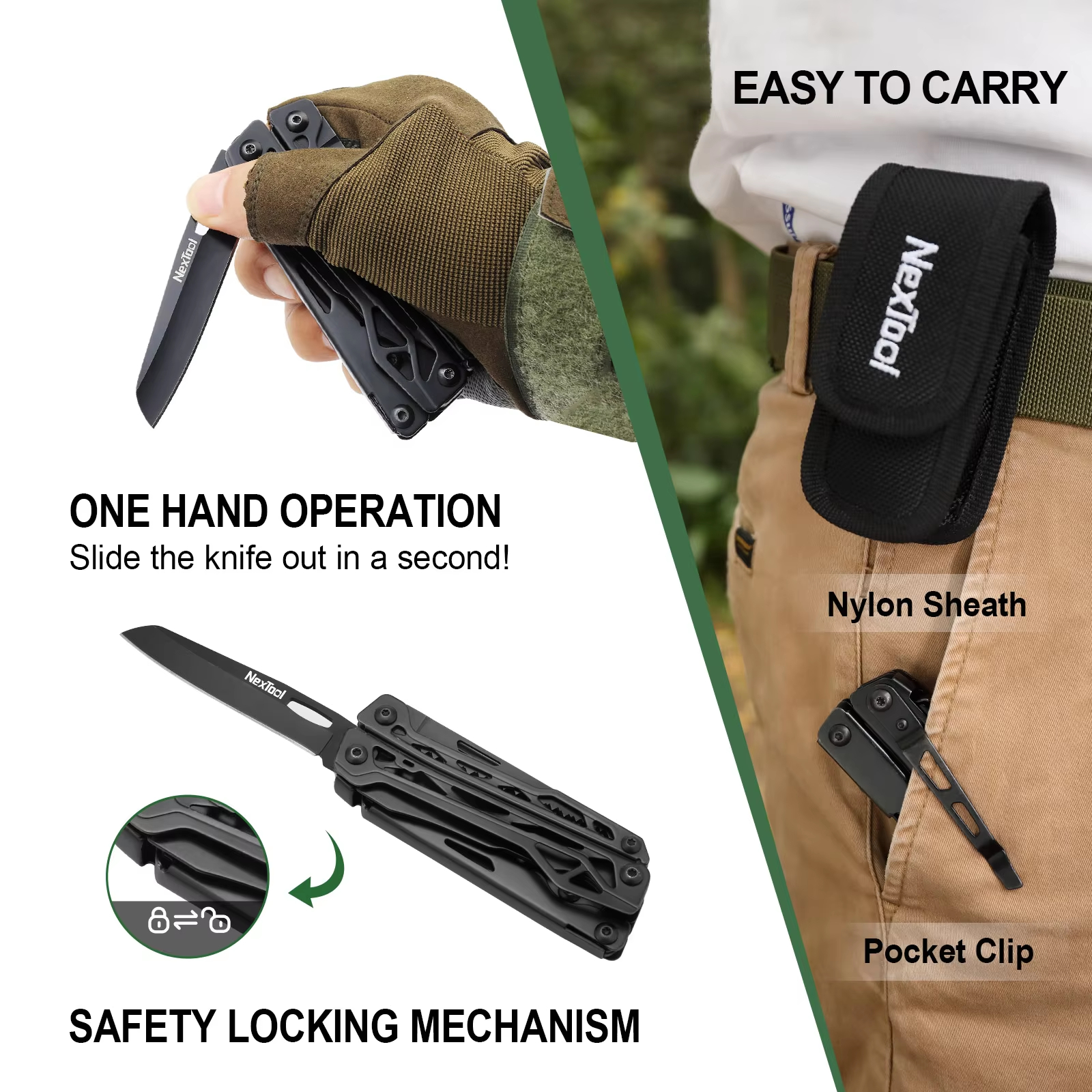 Nextool Black Knight 11 in 1 F - огляд і ціна Multi Tool Plier