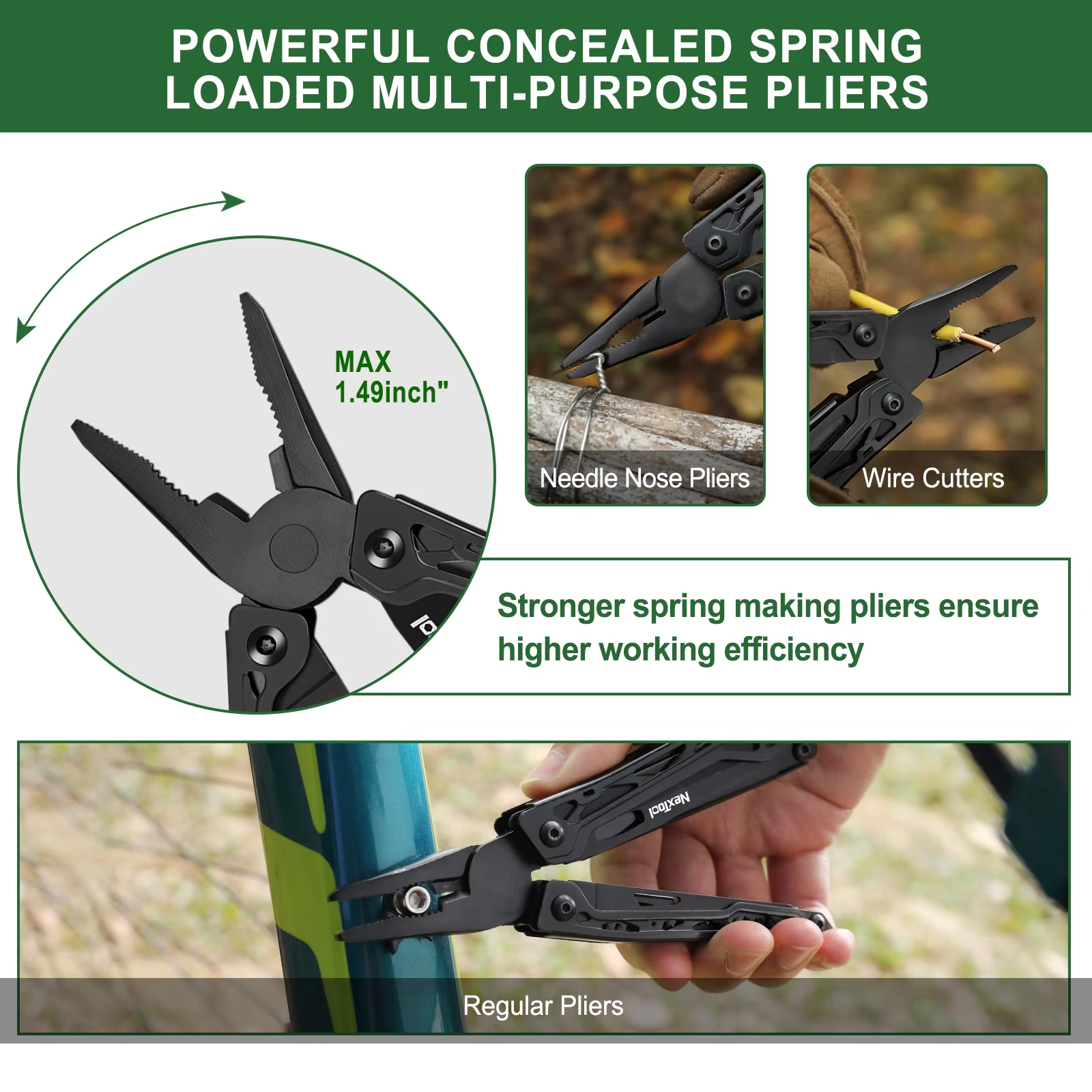 Nextool Black Knight 11 in 1 F - огляд і ціна Multi Tool Plier