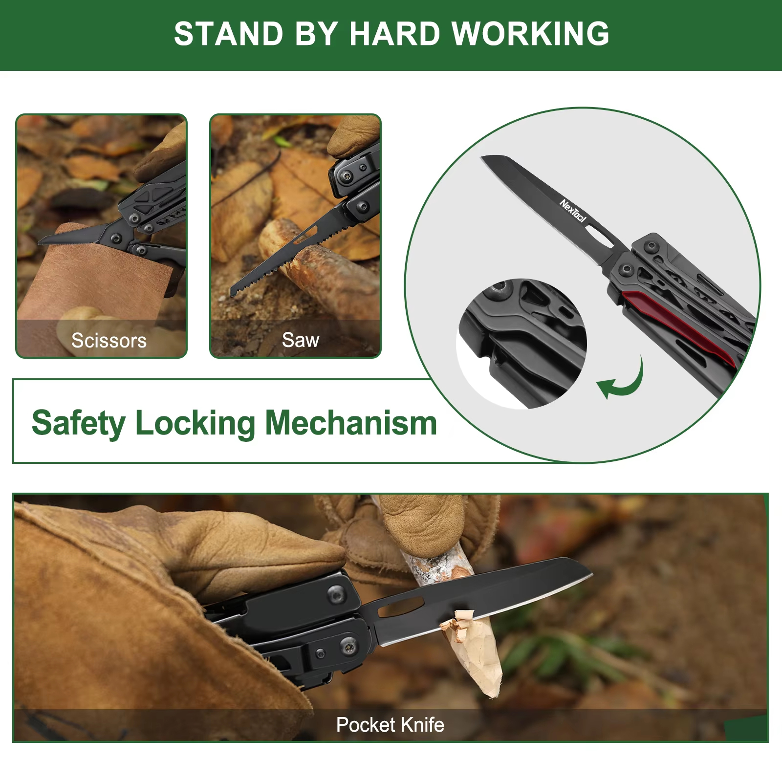 Nextool Black Knight 11 in 1 F - огляд і ціна Multi Tool Plier
