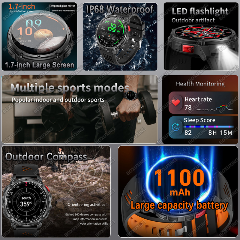New T-Rex3 Ultra 1100mAh Batte - огляд і ціна Compass Lensatic