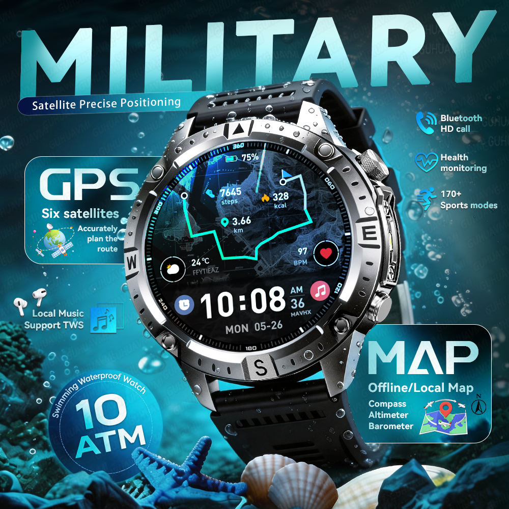 2026New Military Tank GPS Smar - огляд і ціна Compass Lensatic