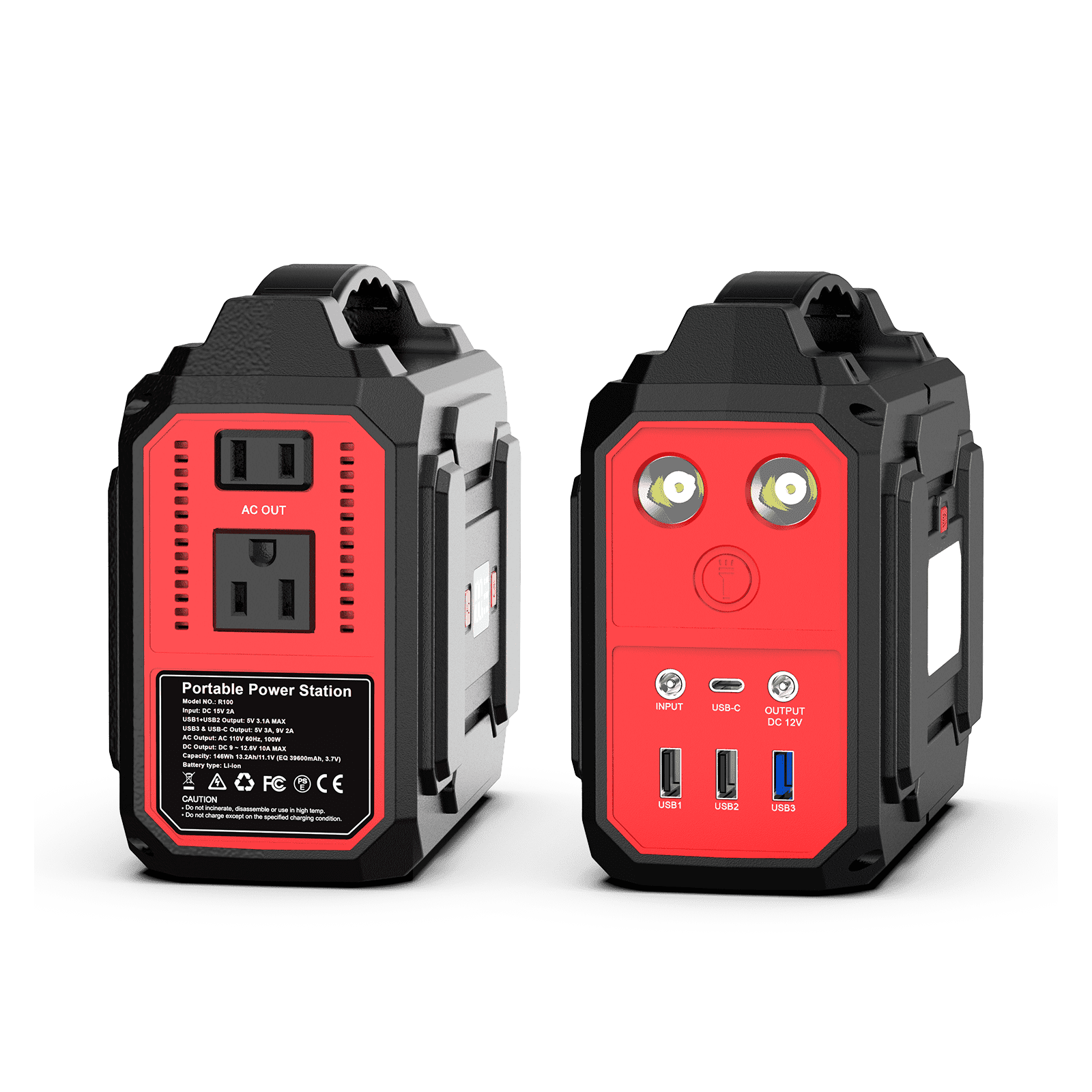 100W/146Wh Portable Power Stat - огляд і ціна Solar Emergency Charger