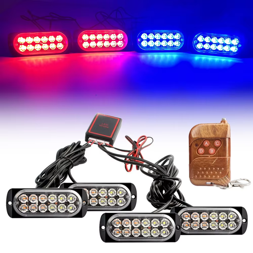 4x12 LED Remote Control Car St - огляд і ціна Sos Light Strobe