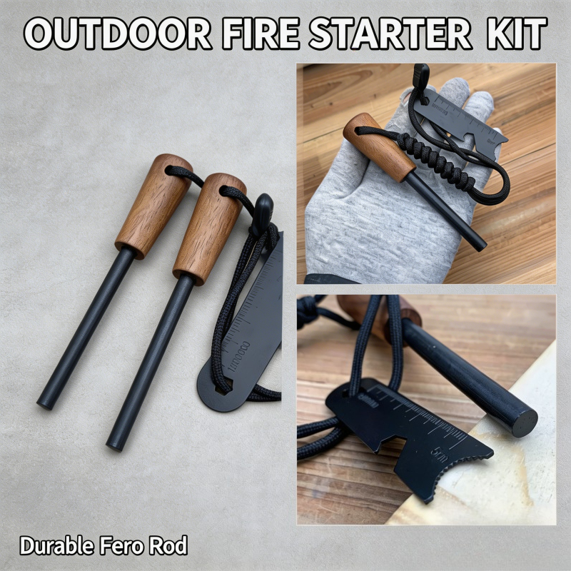 2-in-1 Bushcraft Magnesium Fir - огляд і ціна Magnesium Fire Starter
