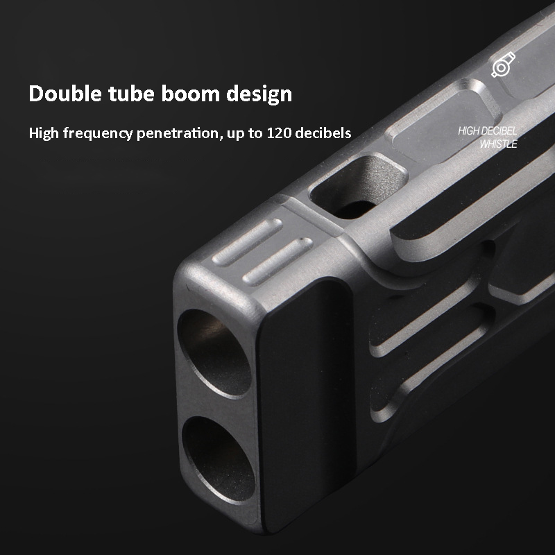 Titanium Alloy Whistle Multifu - огляд і ціна Emergency Whistle Loud