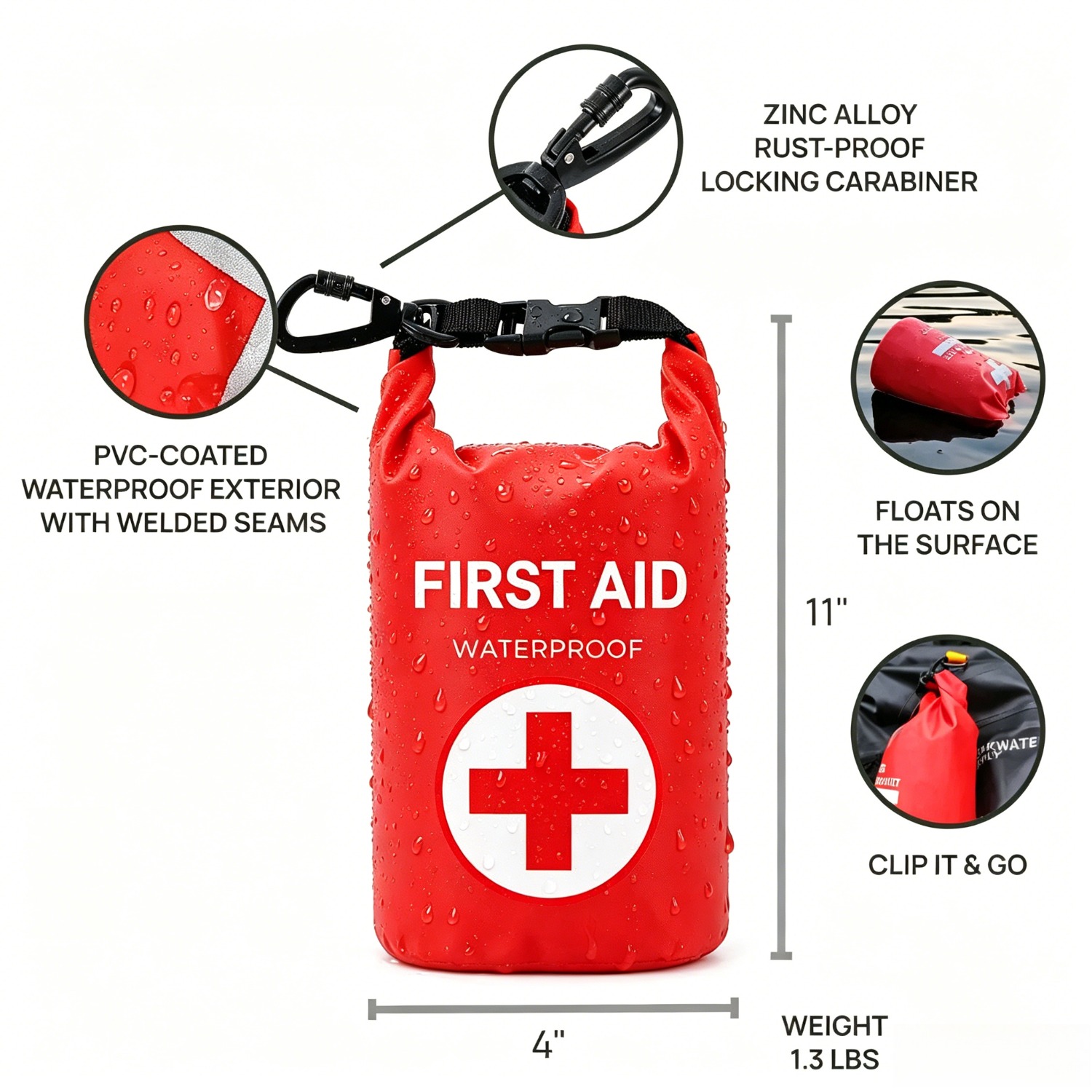 2L Waterproof First Aid Bag Ro - огляд і ціна Bivy Bag Emergency