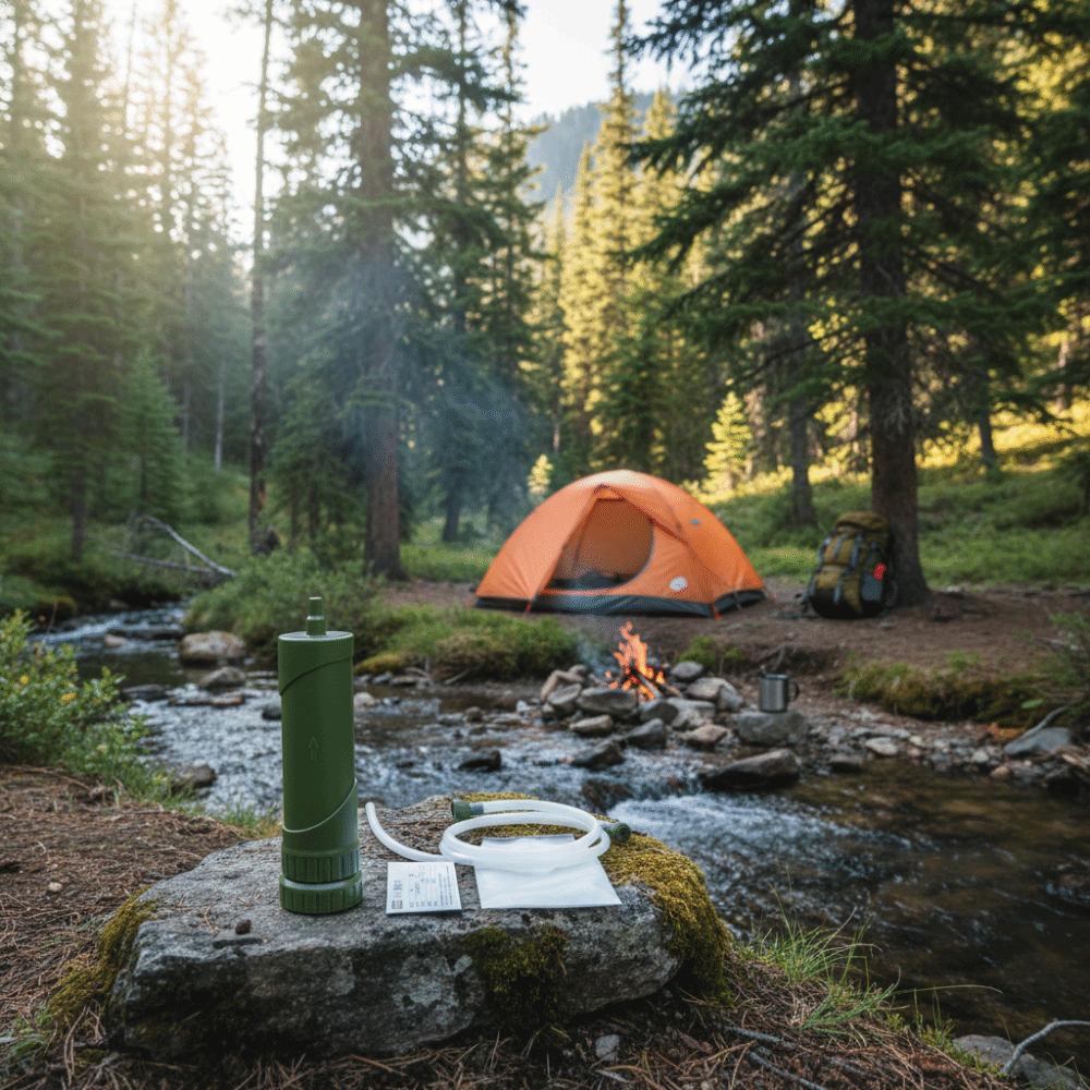 ABS Outdoor Mini Water Filter  - огляд і ціна Water Purification Straw