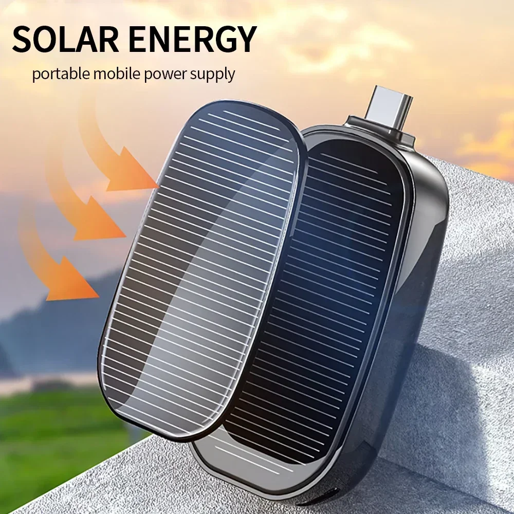 1200mAh Solar Mini Power Bank  - огляд і ціна Solar Emergency Charger