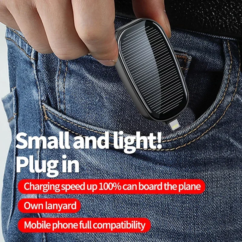 1200mAh Solar Mini Power Bank  - огляд і ціна Solar Emergency Charger