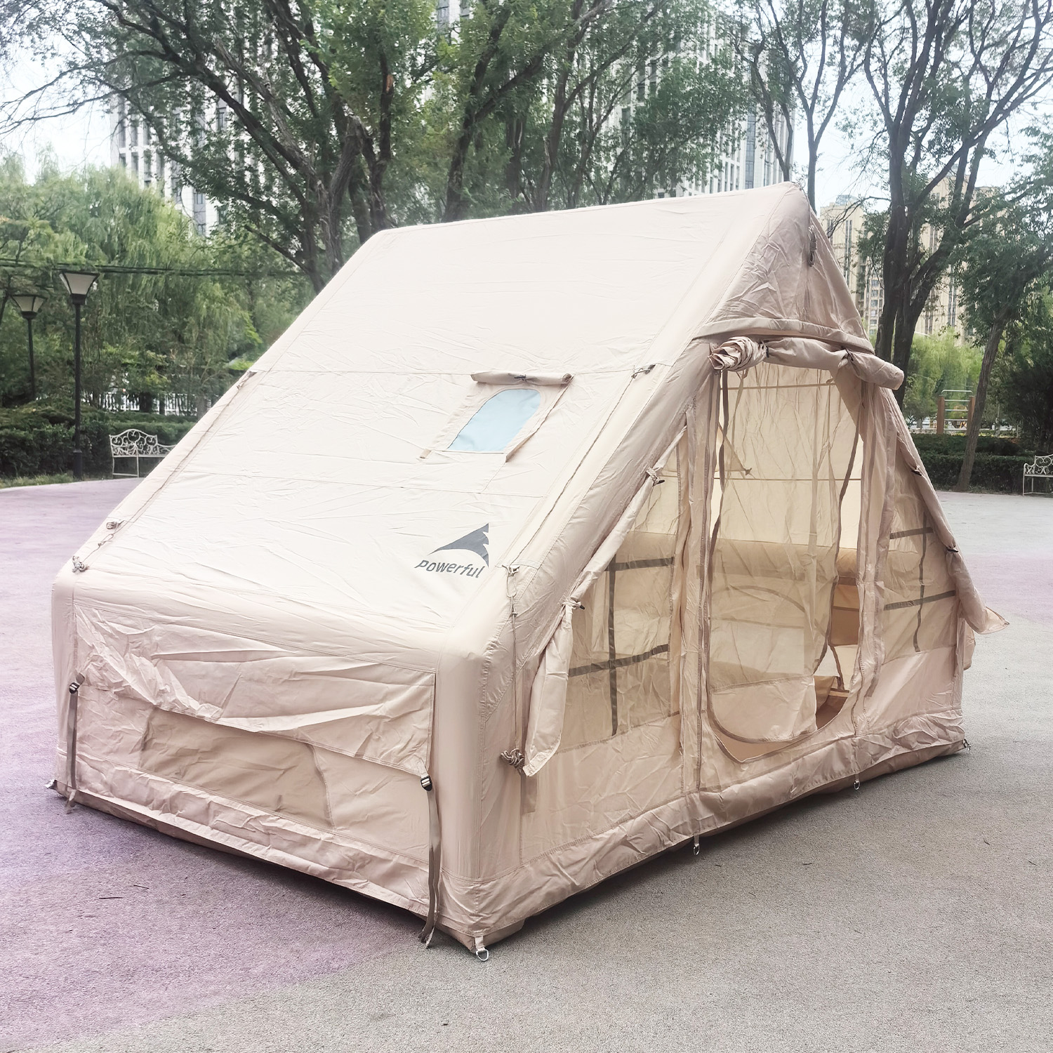 Inflatable Glamping Tent 12㎡ ( - огляд і ціна Emergency Mylar Tent