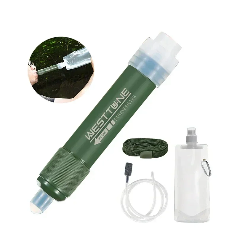 Westtune Outdoor Mini Camping  - огляд і ціна Water Purification Straw