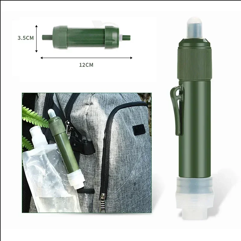 Westtune Outdoor Mini Camping  - огляд і ціна Water Purification Straw