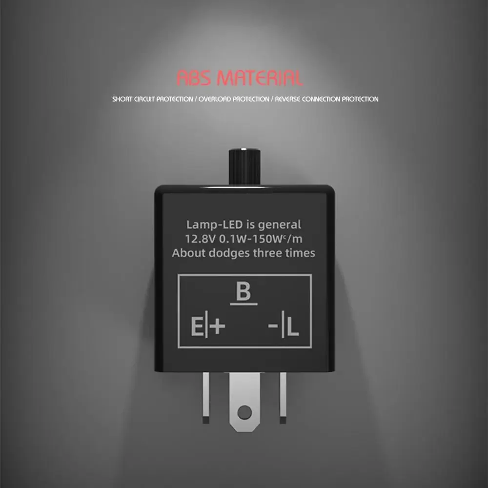 12v 3 pin Adjustable LED Flash - огляд і ціна Sos Light Strobe