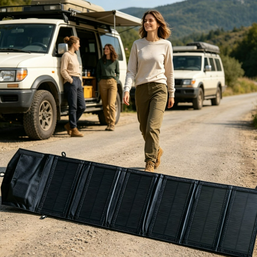 Backpack Pocket Carry Portable - огляд і ціна Solar Emergency Charger
