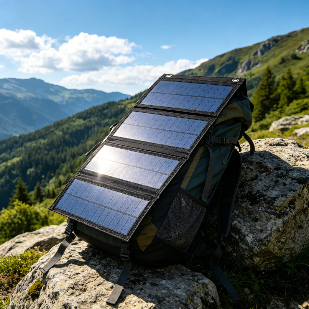 Backpack Pocket Carry Portable - огляд і ціна Solar Emergency Charger