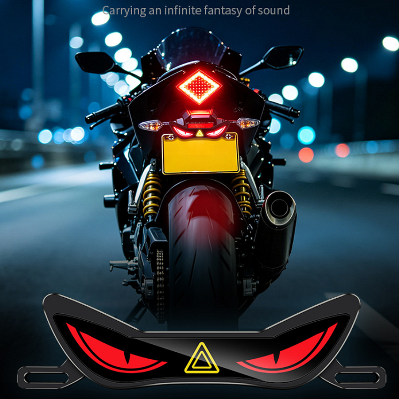 Motorcycle DEMON EYE Ambient L - огляд і ціна Sos Light Strobe