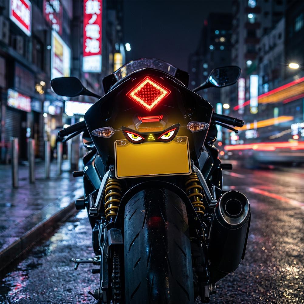 Motorcycle DEMON EYE Ambient L - огляд і ціна Sos Light Strobe