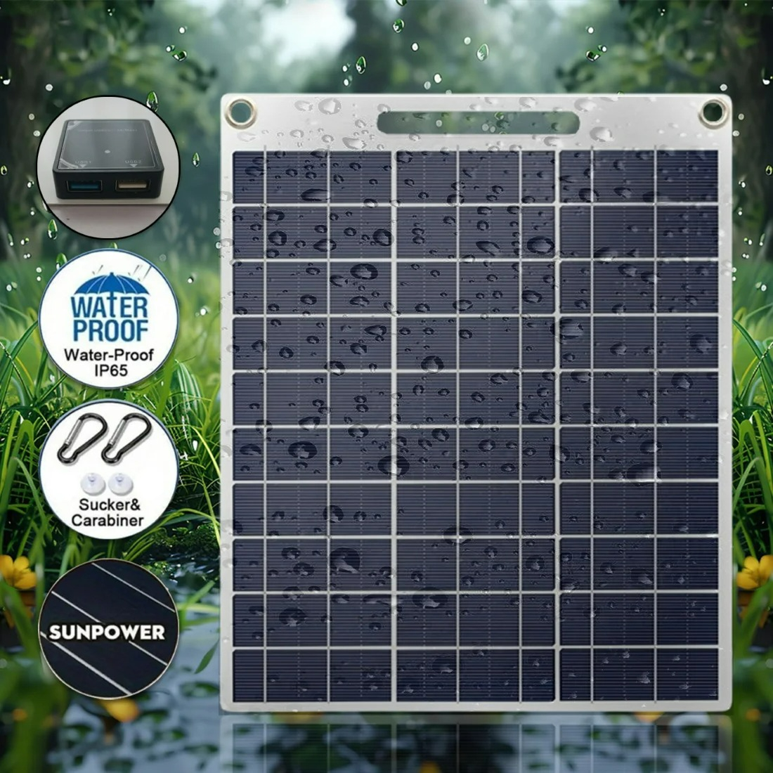 Sun Powered High Speed Dual US - огляд і ціна Solar Emergency Charger