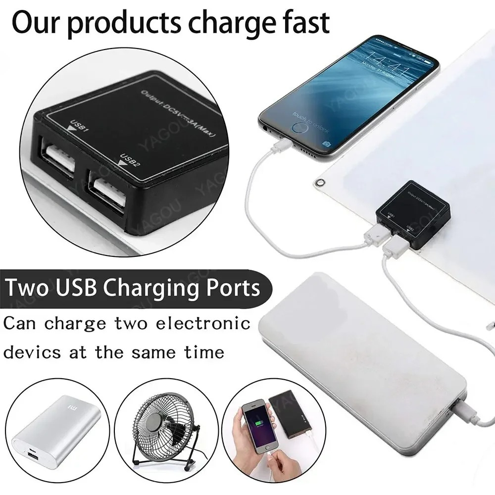 Sun Powered High Speed Dual US - огляд і ціна Solar Emergency Charger