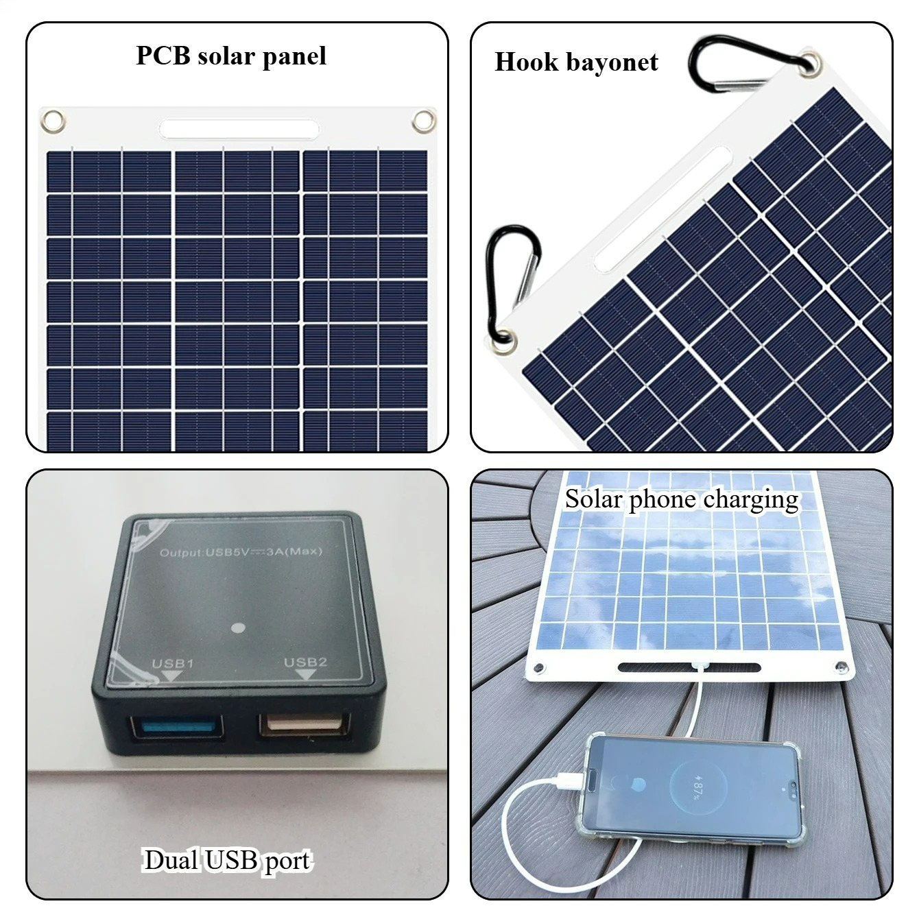 Sun Powered High Speed Dual US - огляд і ціна Solar Emergency Charger