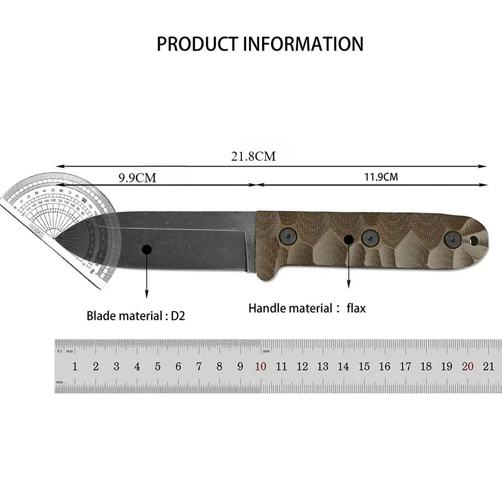 PR4 Multi-purpose Outdoor Fixe - огляд і ціна Bushcraft Knife Fixed