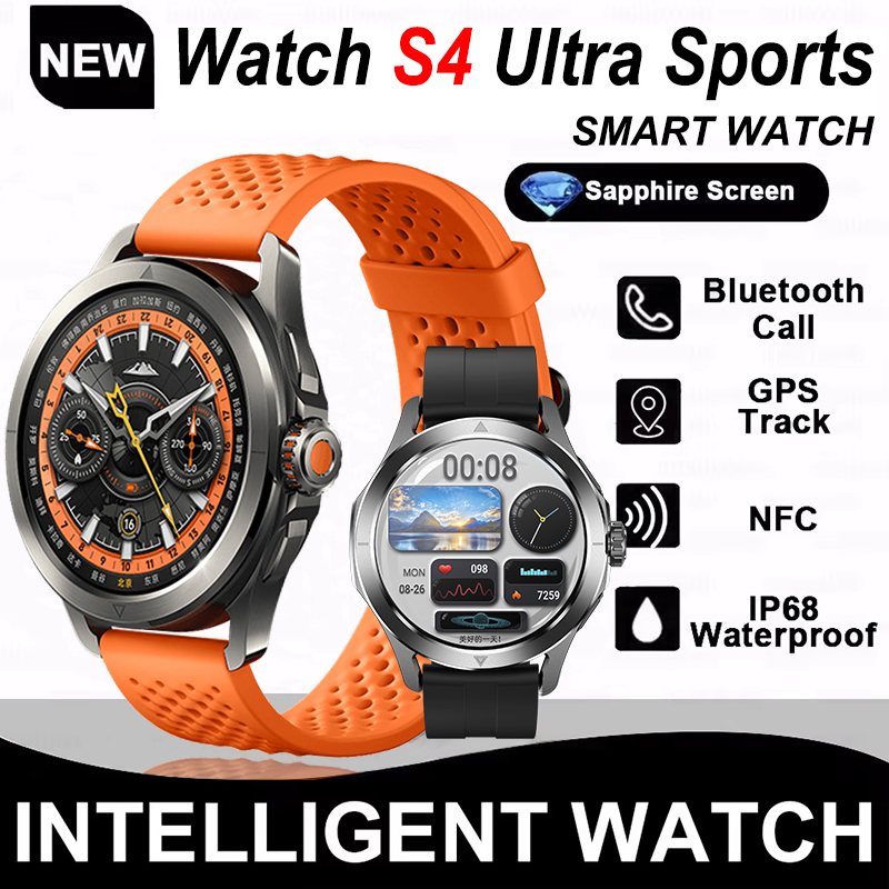New Watch S4 Ultra Sports Smar - огляд і ціна Compass Lensatic