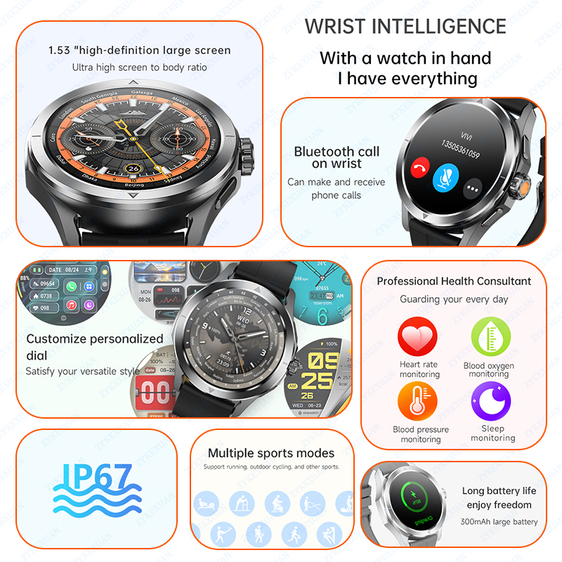 New Watch S4 Ultra Sports Smar - огляд і ціна Compass Lensatic