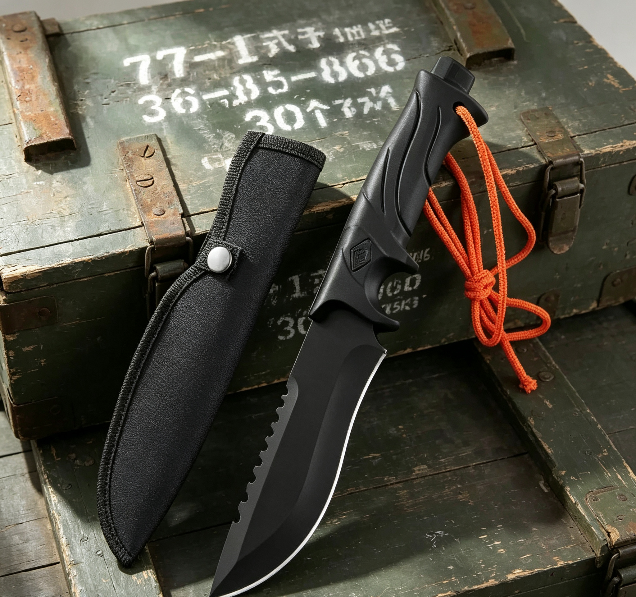 Multi-Purpose Camping and Surv - огляд і ціна Bushcraft Knife Fixed