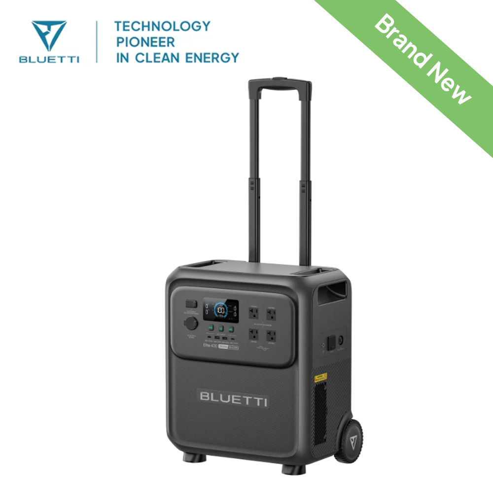 BLUETTI Elite 400 2600W 3840Wh - огляд і ціна Solar Emergency Charger