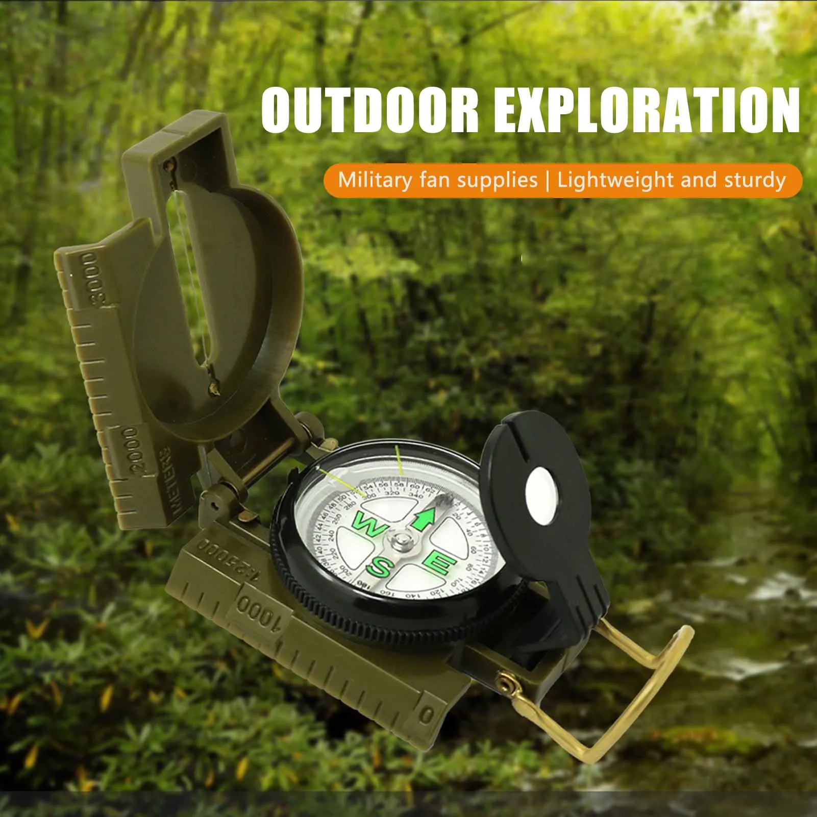Portable Multi-functional Phos - огляд і ціна Compass Lensatic
