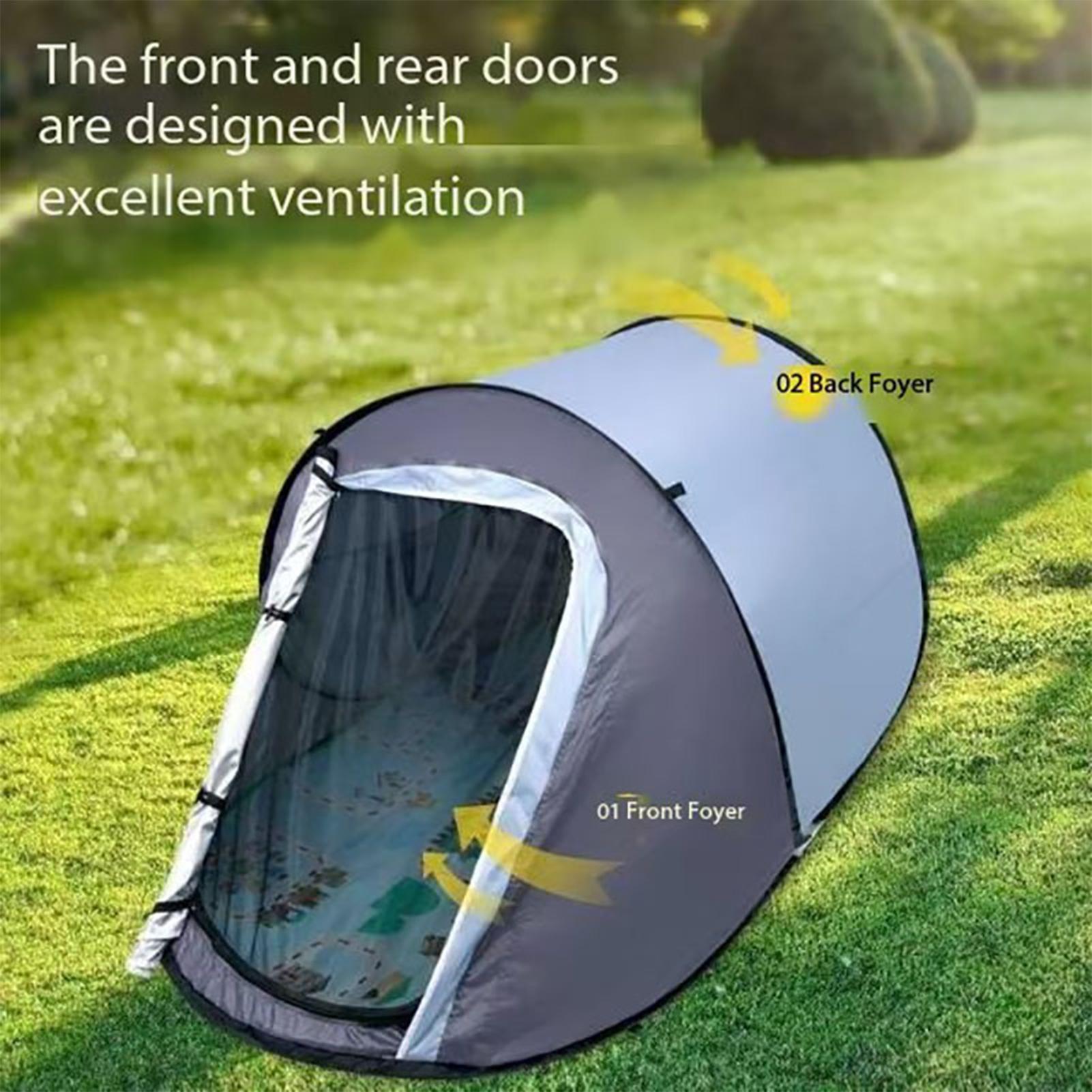 Hand-throw Automatic Open Camp - огляд і ціна Emergency Mylar Tent
