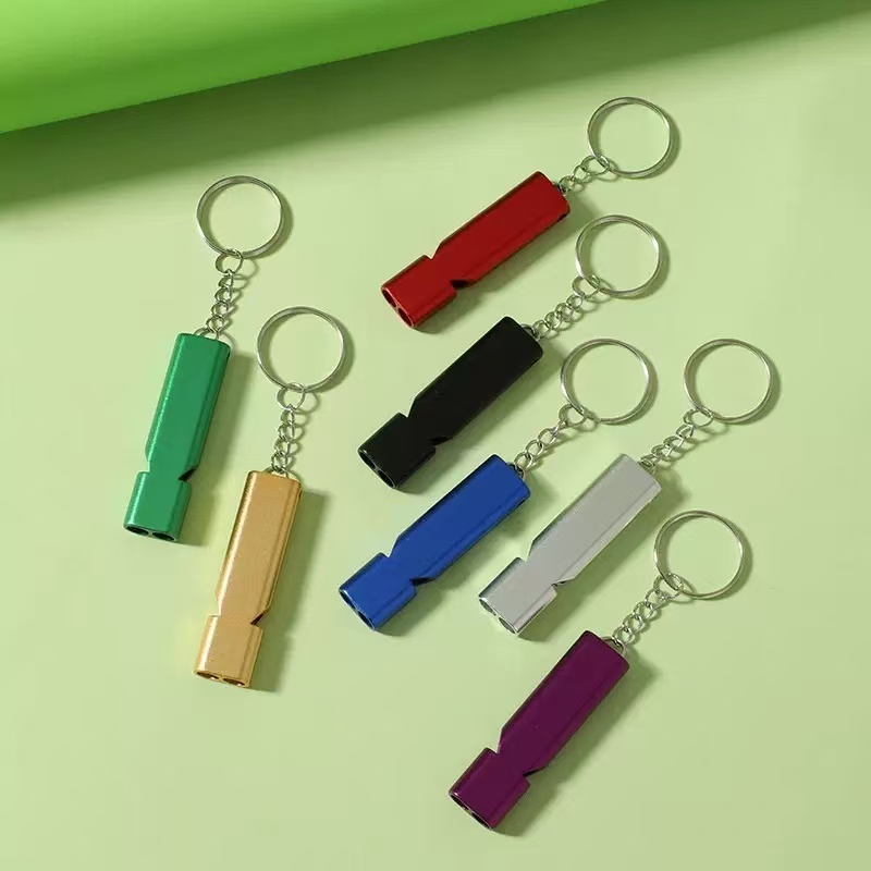 1/2Pcs Random Color Single/Dou - огляд і ціна Emergency Whistle Loud